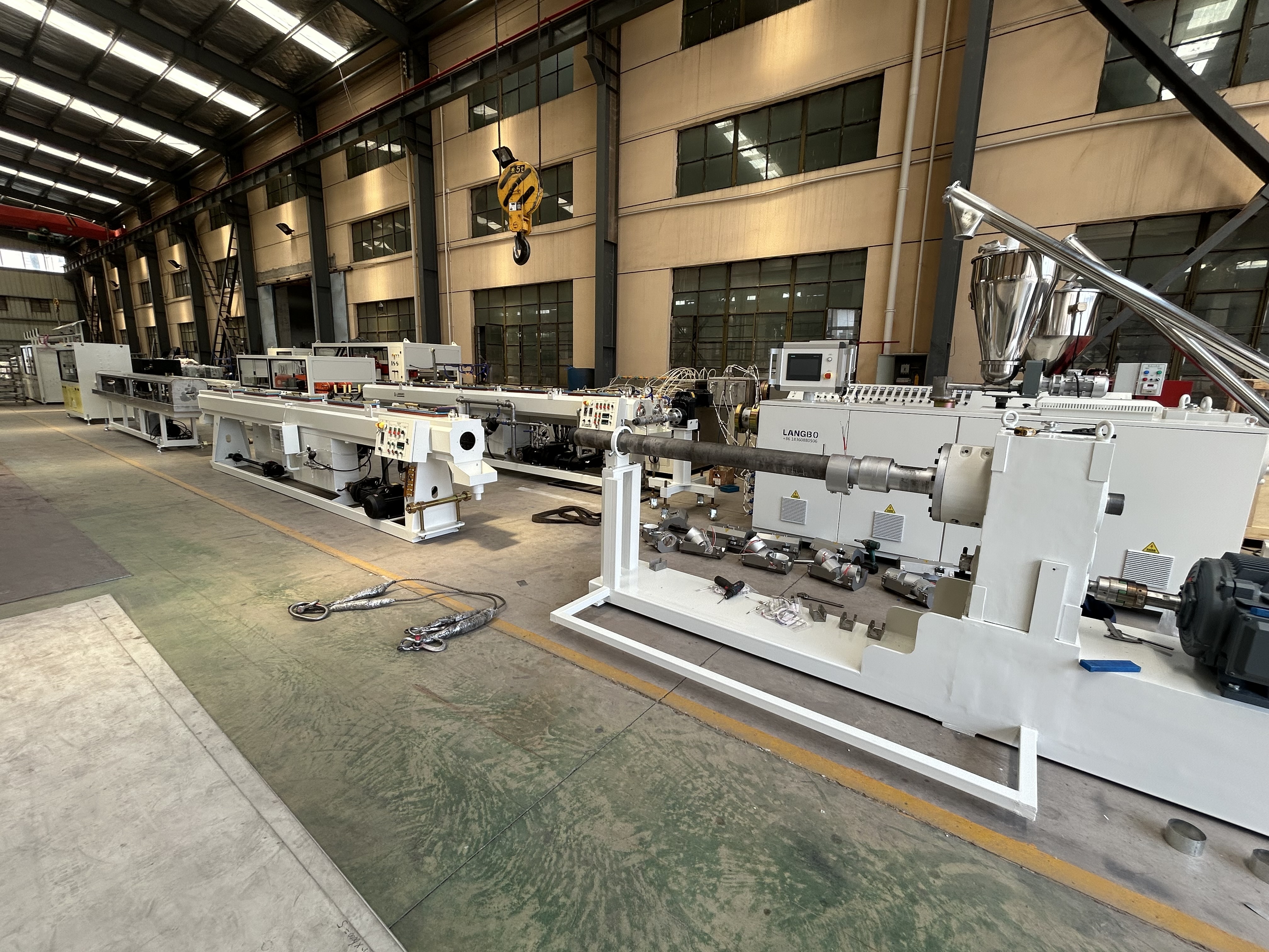 Aktueller Firmenfall über 20-63 mm PPR-Rohr-Extrusionsleitung