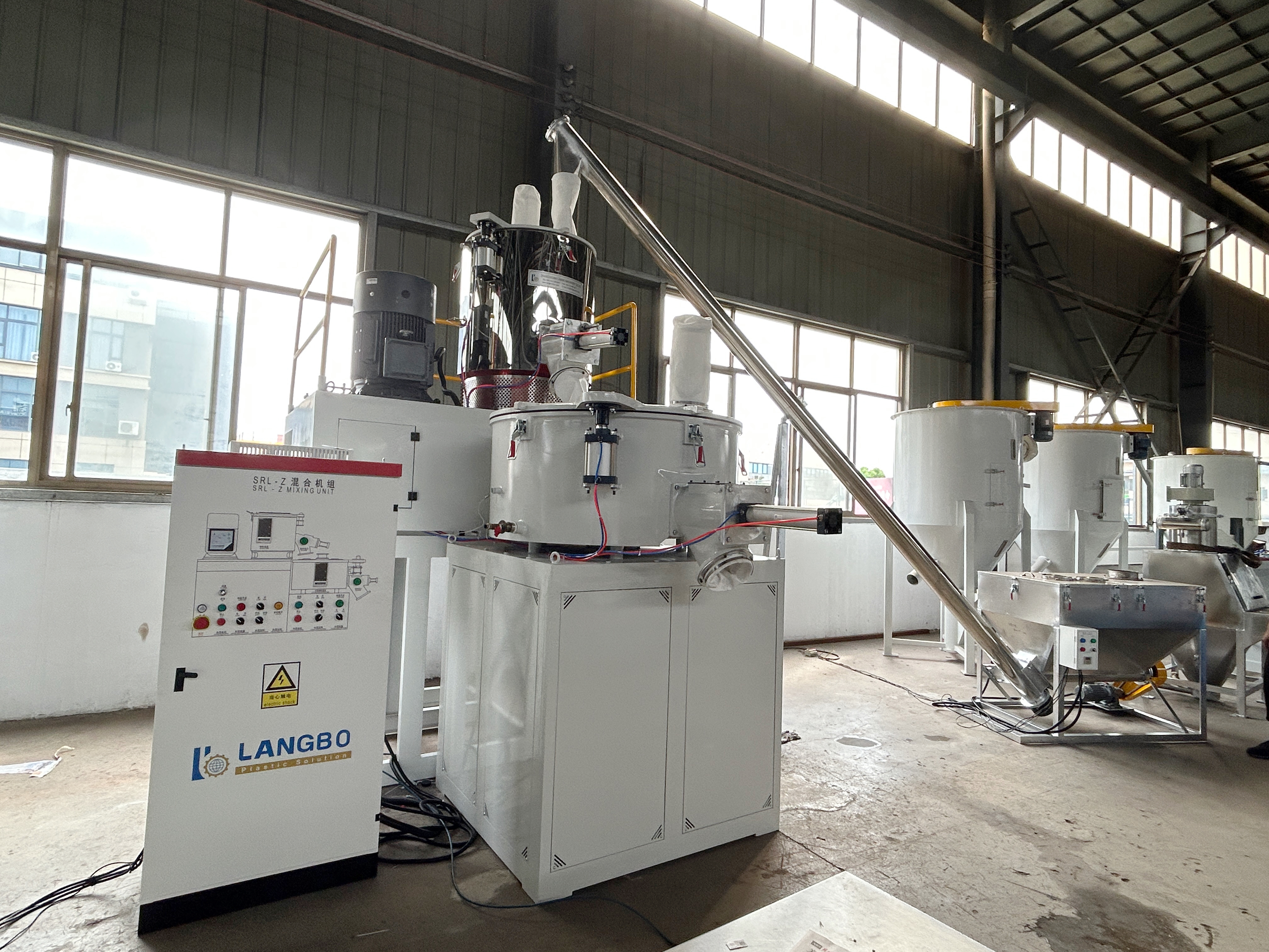 Aktueller Firmenfall über Hochleistungs-Mischer für PVC-Extrusion