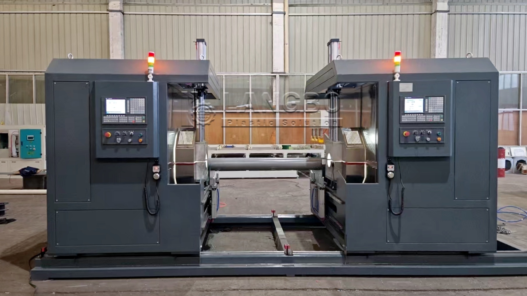 Aktueller Firmenfall über Automatic Threading Machine for Plastic Pipe Processing in Turkey