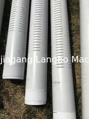 Qualität  Water Screen Pipe Making Machine Plastic Pipe Slotting Machine PVC Pipe Machine PVC PE Pipe Perforator Machine Pipe Production Machine Fabrik