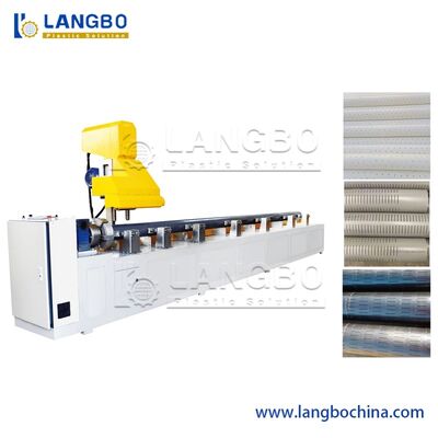 Qualität  PVC Pipe Slotting Machine With High-speed Rotary Structure Reducing Rough Slot Edges Fabrik