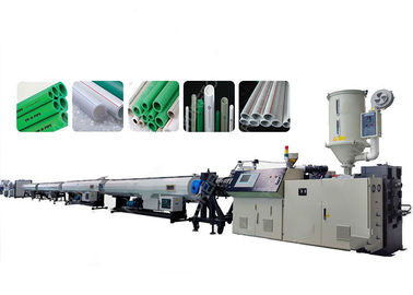 Qualität  High Efficiency PPR Pipe Extrusion Line , Single Screw Plastic Extrusion Machine Fabrik