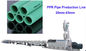 Rohr-Verdrängungs-Linie der hohen Leistungsfähigkeits-PPR, einzelne Schrauben-Plastikverdrängungs-Maschine