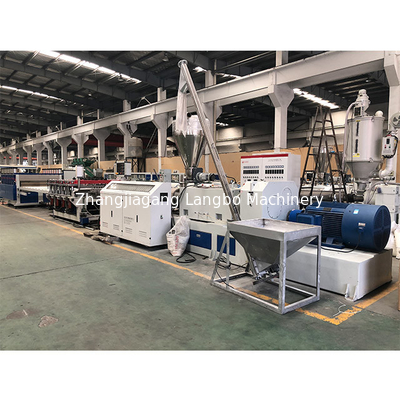 PP-Hohlblech-Extrusionsmaschine für die Herstellung von Baulechtern