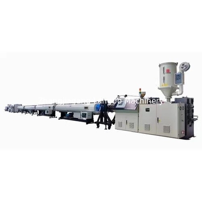 Konische Doppelschraube PVC-Rohr-Produktionsmaschine mit Bellings-Maschine