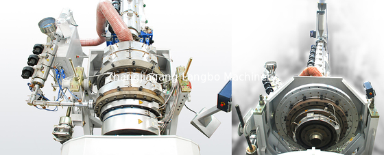 80 kg-800 kg Einzelschraubenextrusionsmaschine 16 mm-630 mm PE-Plastikröhre mit individuellem Design
