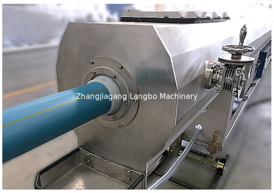 Einfache Bedienung Plastik-HDPE-PE-Rohr-Extrusionsmaschine Produktionslinie