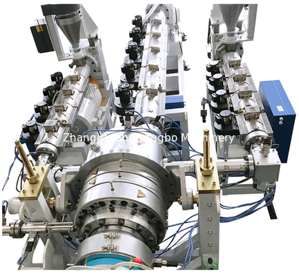Maschine zur Herstellung von HDPE-Rohrrohren aus Kunststoff