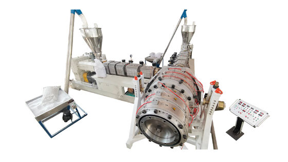 Hocheffiziente PVC-Rohrproduktionslinie Kunststoff-Extrusionsmaschine