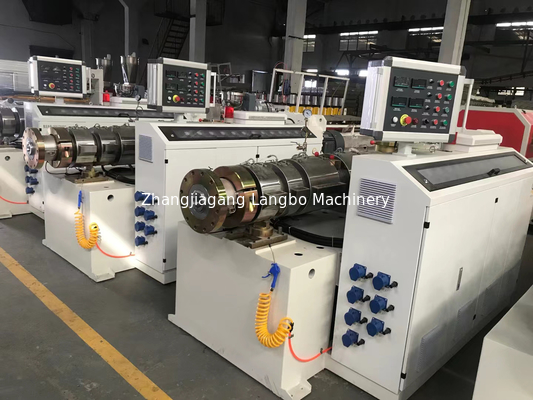 Doppelschneckenextruder PVC-Rohr-Produktions-Maschine mit 120mm Schrauben-Durchmesser