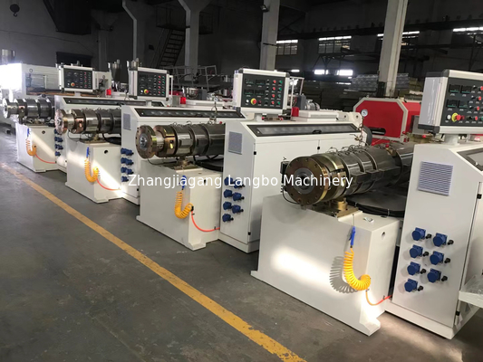 16-315mm PVC-Elektroleitungsrohr-Versorgungswasserrohr-Extrusionsmaschine Produktionslinie