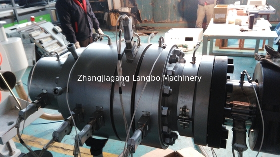 Doppelschraube PVC-Rohr-Extruder-Linie 16 - 630mm mit 22 - Energie 160KW