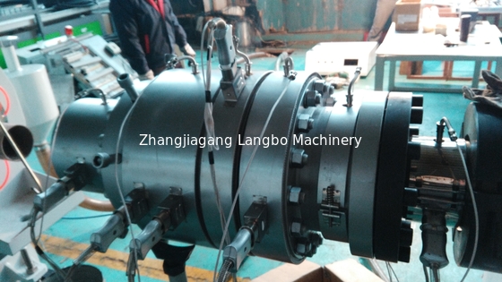 CE ISO Pvc-Rohr-Extrusionsmaschine 80/156 Kegelförmiger Zwillingschraub-Extruder