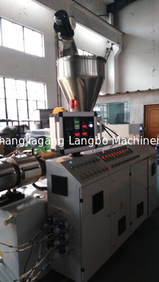 Doppelschraube PVC-Rohr-Extruder-Linie 16 - 630mm mit 22 - Energie 160KW
