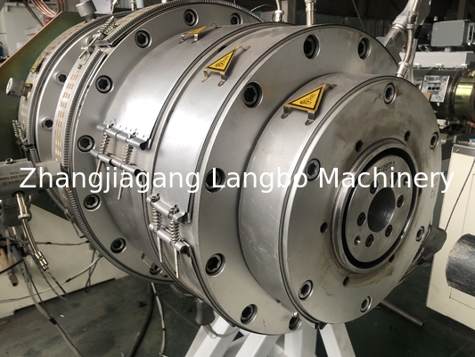 20 - 110mm HDPE-PET Rohr-Verdrängungs-Linie einzelne Schraube voll automatisch