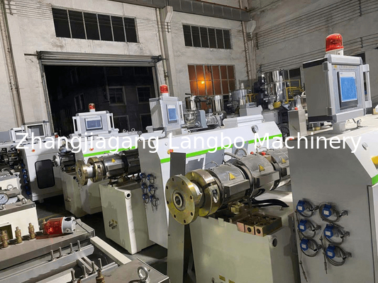 des Zwillings-55KWConical hohe Kapazität Schrauben-Plastikdes extruder-80/156