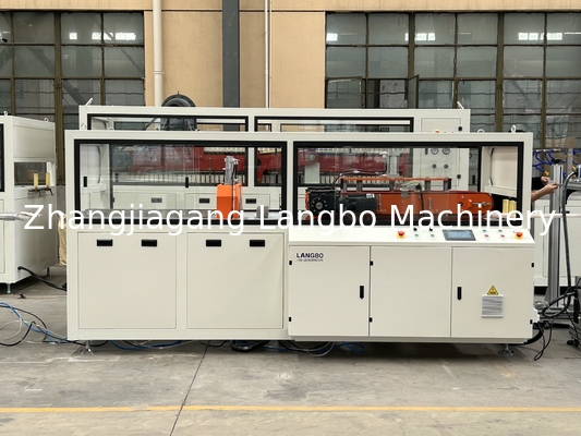 20-110mm PVC-Rohr Extrusionslinie Herstellungslinie mit 65/132 Kegel Twin Screw Extruder