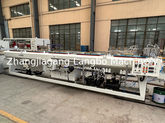 20-110mm PVC-Rohr Extrusionslinie Herstellungslinie mit 65/132 Kegel Twin Screw Extruder