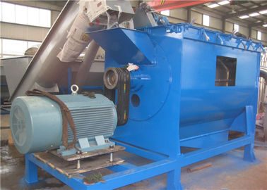 SS 304 Waschmaschine mit Plastikfolie, Pp Pe-Folienwaschmaschine Trocknung mit heißer Luft