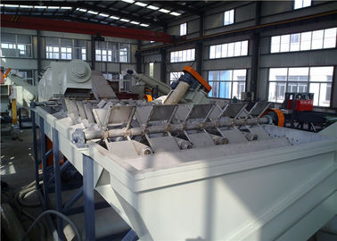 SS 304 Waschmaschine mit Plastikfolie, Pp Pe-Folienwaschmaschine Trocknung mit heißer Luft