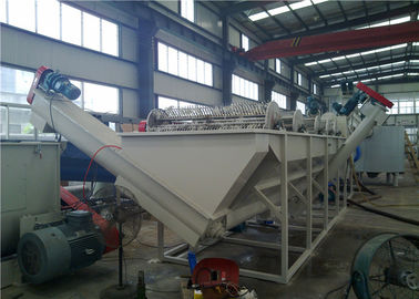 SS 304 Waschmaschine mit Plastikfolie, Pp Pe-Folienwaschmaschine Trocknung mit heißer Luft