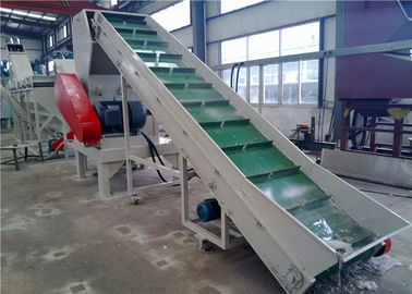 SS 304 Waschmaschine mit Plastikfolie, Pp Pe-Folienwaschmaschine Trocknung mit heißer Luft