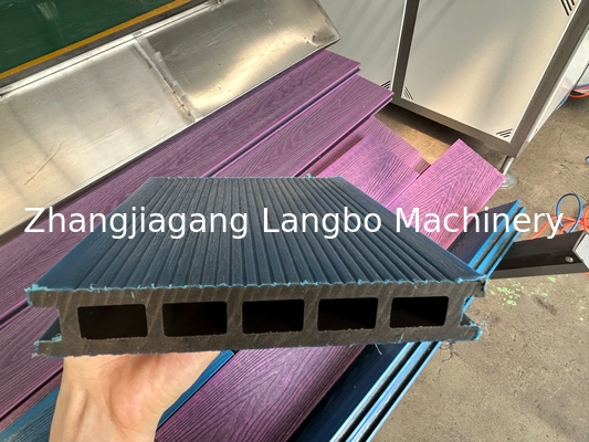 Co Außen-WPC-Extrusionslinie mit 3D-Reboss