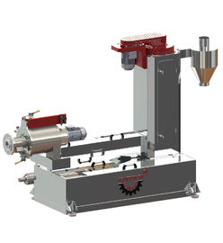 HDPE/HAUSTIER Plastikpelletisierungs-Maschinen-einzelnes Stadiums-Extruder-Energieeinsparung