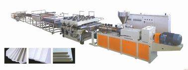 Mit hohem Ausschuss PVC-Produktionsmaschine, einfache Schaum-Brett-Maschine des Steuerwpc