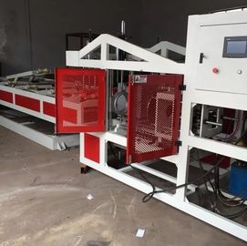 Online vollautomatische Plastik-PP-PE-PVC-Rohr-Schneidemaschine mit Haul-off-System
