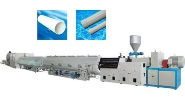 Einzelnes gewölbtes PVC-Rohr, das Maschine, mit hohem Ausschuss HDPE-Rohr-Fertigungsstraße herstellt