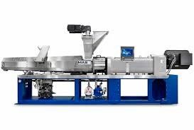 Doppelschneckenextruder Wpc konisches Wechselstrommotor-optionales Touch Screen Bedienfeld