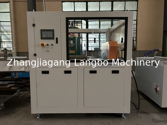 WPC-Maschine Holz-Kunststoff-Verbunddeckung Hohlmassivdeck-Bodenbelag Post-Verbundprofil Schiene Extrusions-Produktionslinie