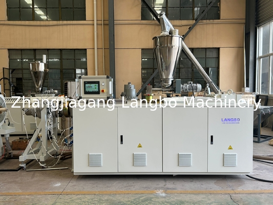 Unterirdische Pvc-Rohr-Extrusionslinie / Produktionslinie mit zwei Schrauben