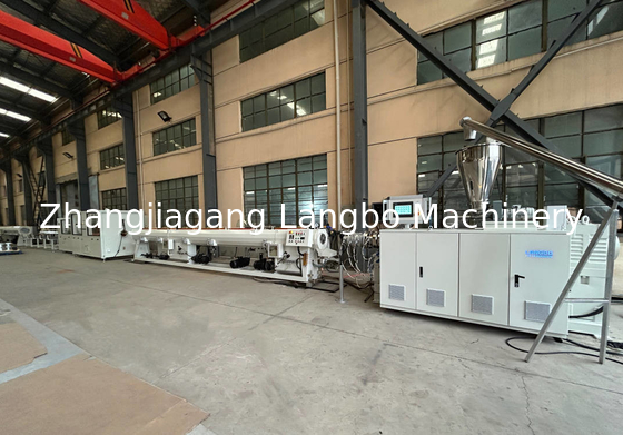20-63 mm Doppelsträngen PVC-Extrusionsleitung für elektrische Leitungen mit hoher Ausgangsleistung