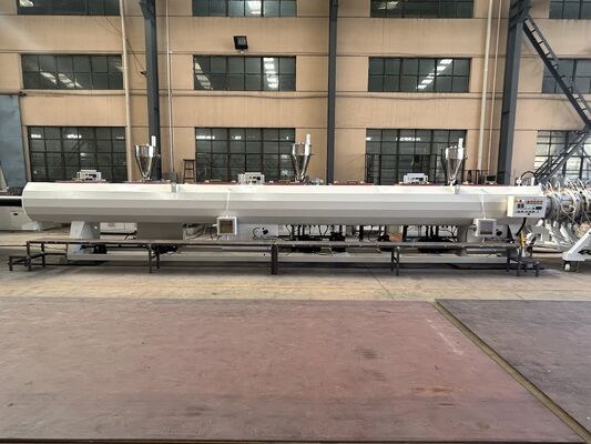 China 16-110mm Hochdichte-Polyethylen-Rohrmaschine mit -Motor und PLC