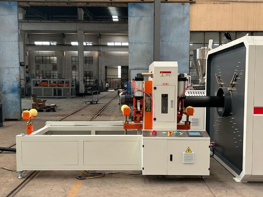 China 16-110mm Hochdichte-Polyethylen-Rohrmaschine mit -Motor und PLC