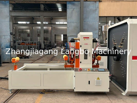 China 16-110mm Hochdichte-Polyethylen-Rohrmaschine mit Siemens-Motor und PLC