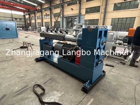 16-63 mm HDPE-Rohrstrangleitung mit 65/33 Extruder mit 75 kW Motor
