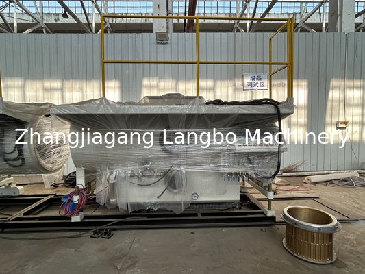Großer Durchmesser DN Größe Doppel/Dreifachwand HDPE PE Wasserversorgung Großer Durchmesser Kunststoff PP PPR HDPE PE Pprc Rohr Extrusions-Produktionslinie Herstellmaschine
