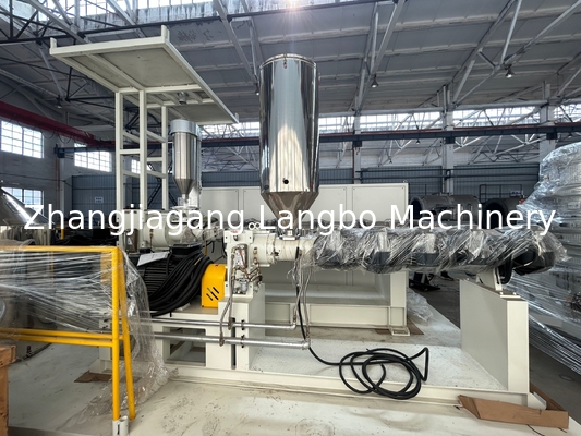 Großer Durchmesser DN Größe Doppel/Dreifachwand HDPE PE Wasserversorgung Großer Durchmesser Kunststoff PP PPR HDPE PE Pprc Rohr Extrusions-Produktionslinie Herstellmaschine