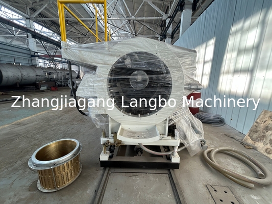 Großer Durchmesser DN Größe Doppel/Dreifachwand HDPE PE Wasserversorgung Großer Durchmesser Kunststoff PP PPR HDPE PE Pprc Rohr Extrusions-Produktionslinie Herstellmaschine