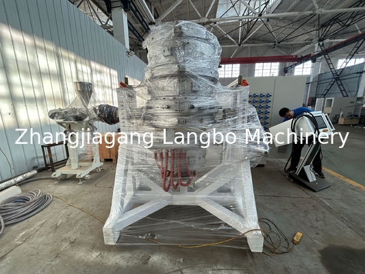 355-800 mm HDPE-Rohr-Extrusionsleitung mit Ein-Schraub-Extruder