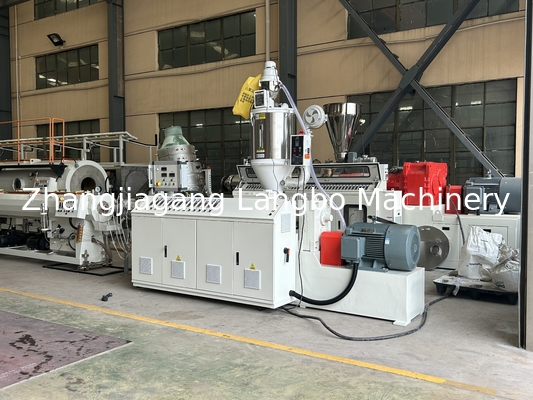 PE-HDPE-Rohrschlauch-Rohrmaschine zur Herstellung von Extrusionsproduktionslinien mit integrierter Getriebe