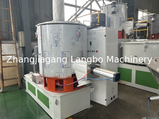 Kunststoff-Hochgeschwindigkeitsmischer für PVC-Blending Heizung Kühlung Mischmaschine Mischerkombination