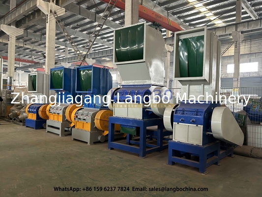 37 kW Brecher für PVC-Rohre Plastikmüll-Recycling-Maschine