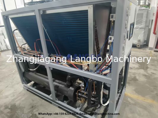 Effiziente HDPE-Rohr-Extrusionslinie mit Luftgekühltem Kühlergerät von bester Qualität