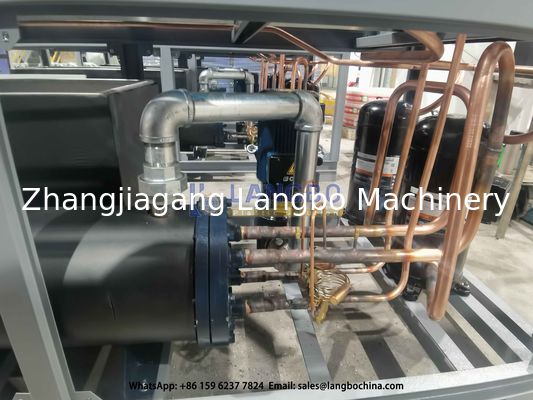 Effiziente HDPE-Rohr-Extrusionslinie mit Luftgekühltem Kühlergerät von bester Qualität