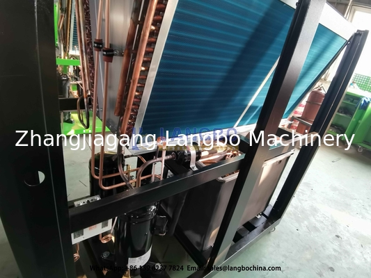 Effiziente HDPE-Rohr-Extrusionslinie mit Luftgekühltem Kühlergerät von bester Qualität