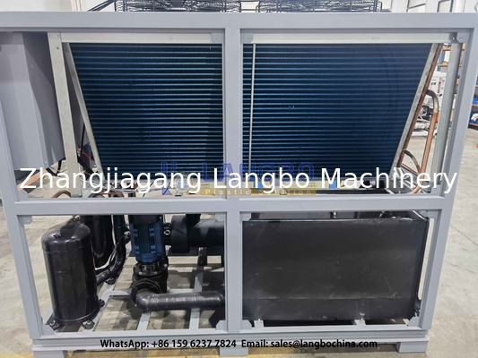 Effiziente HDPE-Rohr-Extrusionslinie mit Luftgekühltem Kühlergerät von bester Qualität